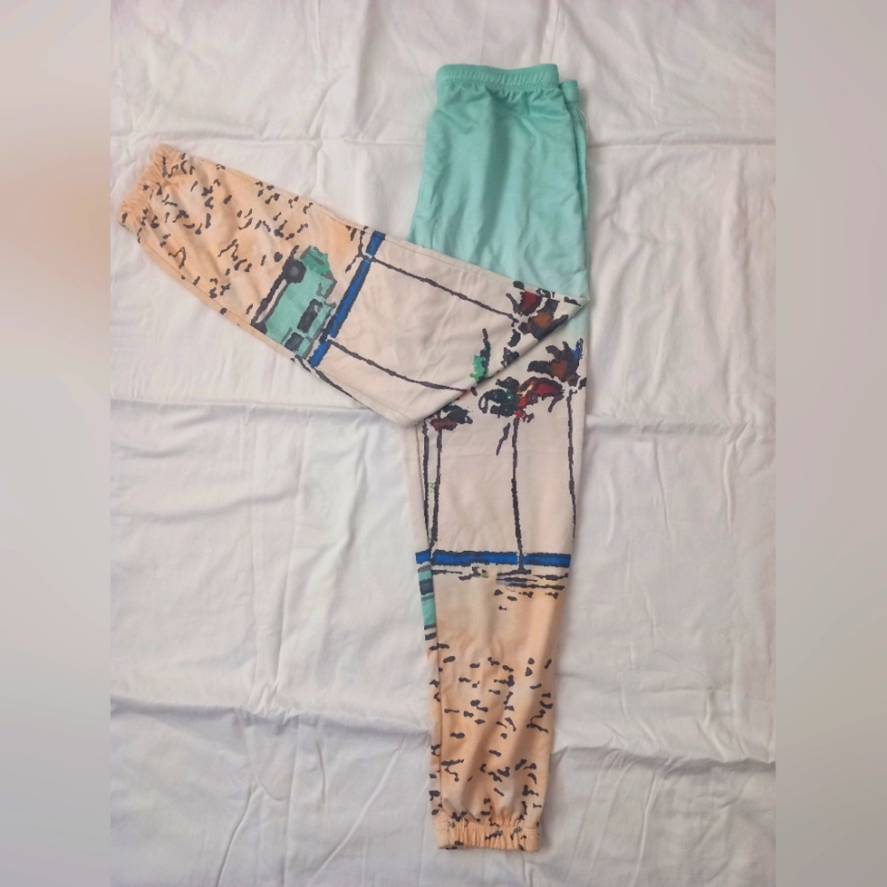Beach theme lounge joggers